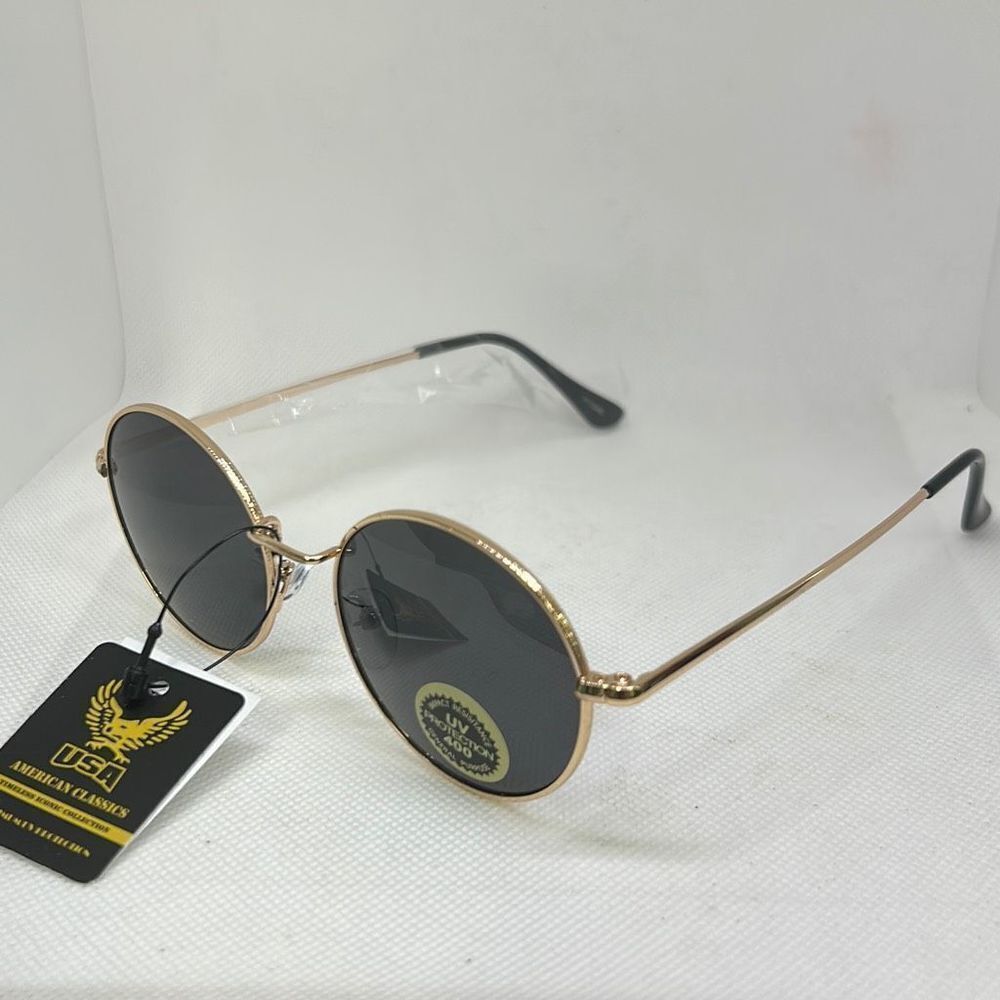 Hippie Retro Unisex Sunglasses - Picture 1 of 3